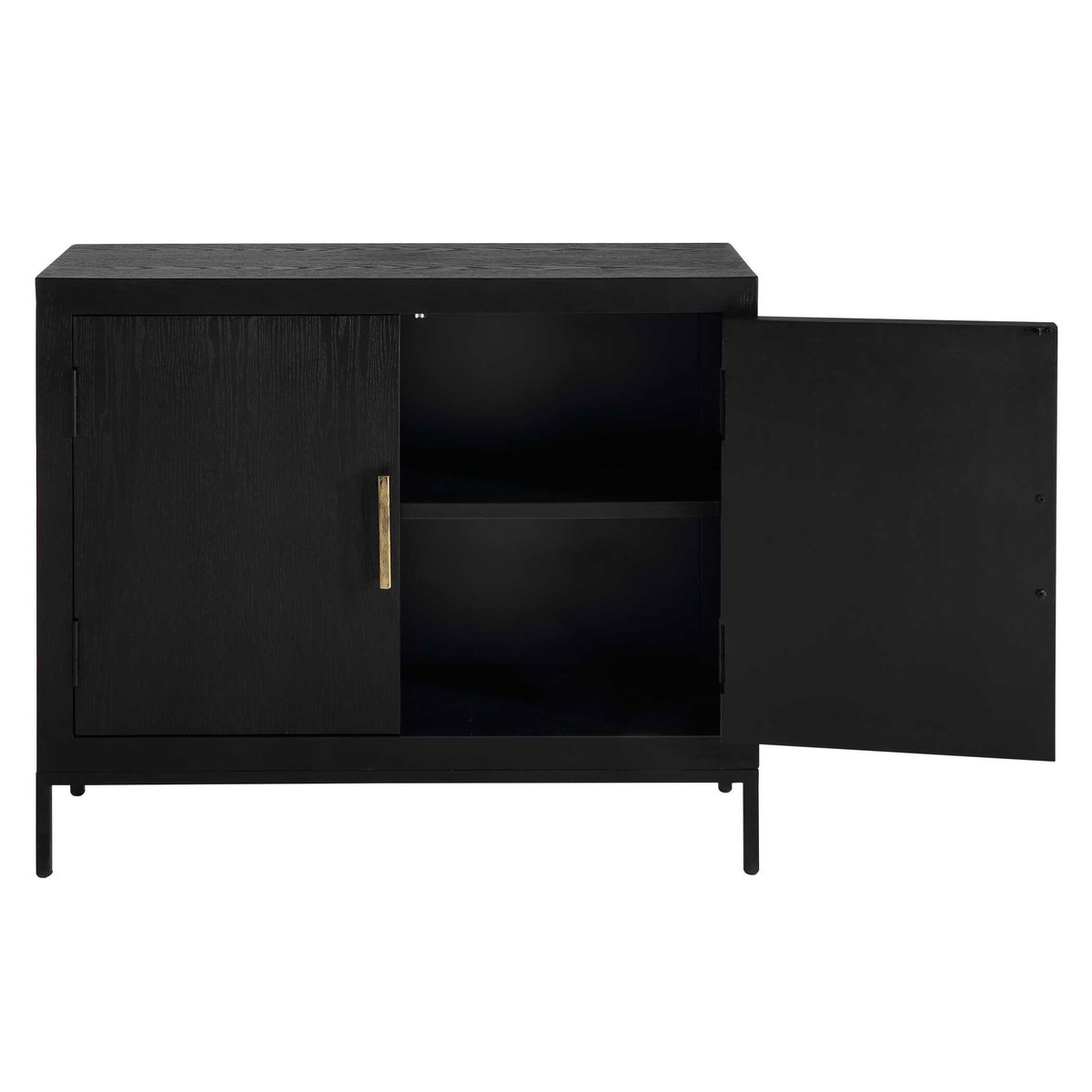 Front Range Dark Oak 2 Door Cabinet, Cabinets & Chest by Uttermost, 40.25" width x 34" height x 13" depth View 5