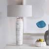 Lenta White Table Lamp, by Uttermost, 19" width x 30.25" height x 19" depth thumbnail 4