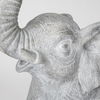 Tantor (15.9'H) Gray Resin Elephant Calf Table Lamp, by Mercana, 11.4" length x 8.5" width x 15.9" height thumbnail 7