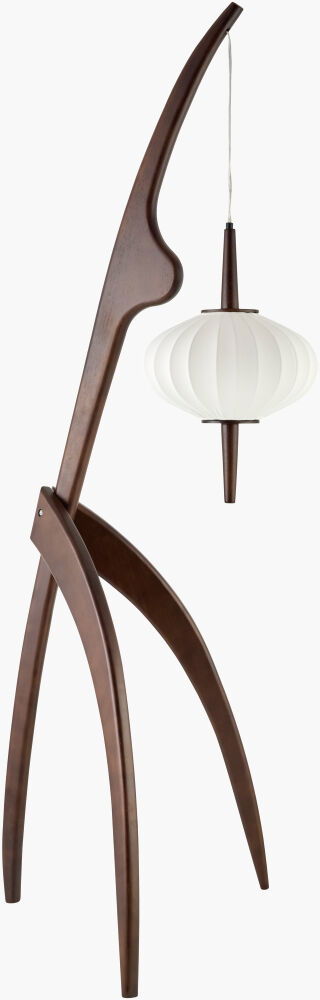 Niamey Accent Floor Lamp, by Surya, 21" width x 65" height
