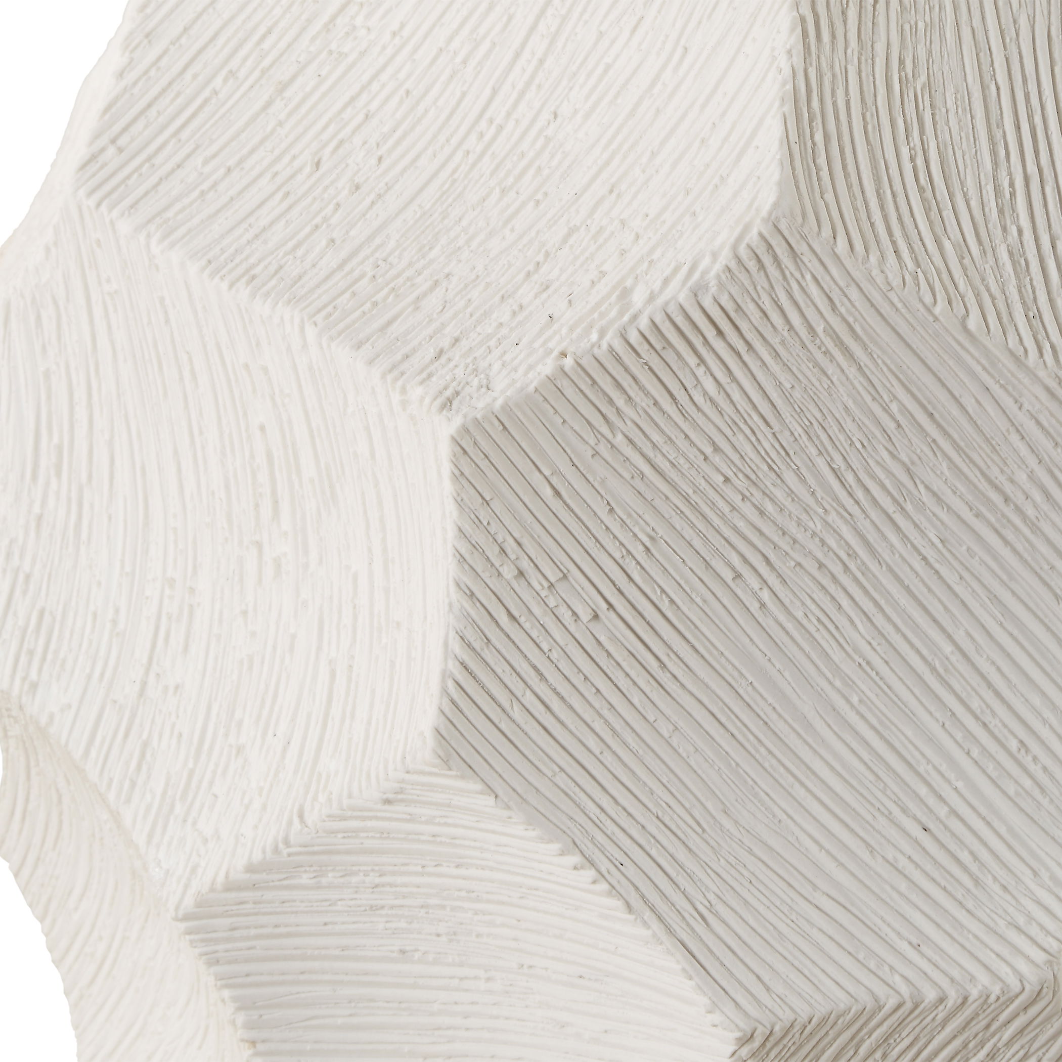 On Edge Chalk White Table Lamp large image 
