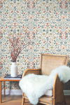 Wildwood Beige & Coral Wallpaper thumbnail 2