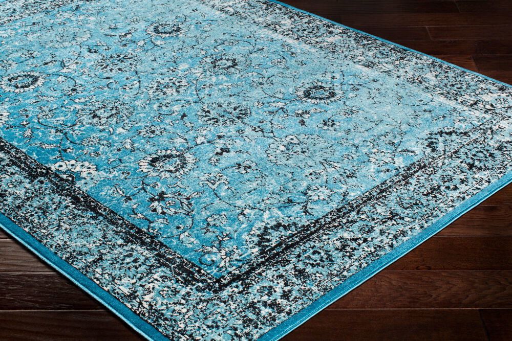 Mumbai Machine Woven Rug, by Surya, 1'3.75" length x 1'3.75" width