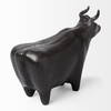 Taurus II 9L x 4W Black Cast Aluminum Bull Decorative Object, by Mercana, 9" length x 4" width x 6" height thumbnail 7