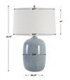 Jubilee Sky Blue Table Lamp thumbnail 2