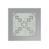 Botanical Trellis White Peel & Stick Tiles, by York Wall, 1'1.2" length x 1'1" width x 0.02" depth thumbnail
