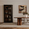 Mona Tall Cabinet Black, Cabinets & Sideboard by Moe's Home, 42" width x 86" height x 21" depth thumbnail 10