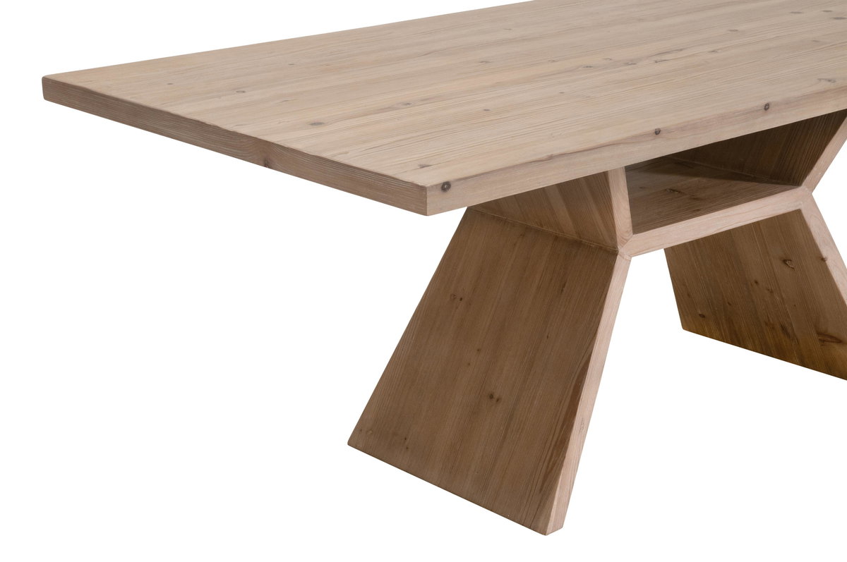 Bridge Dining Table, by Essentials for Living, 78.75" width x 30.25" height x 39.5" depth View 4