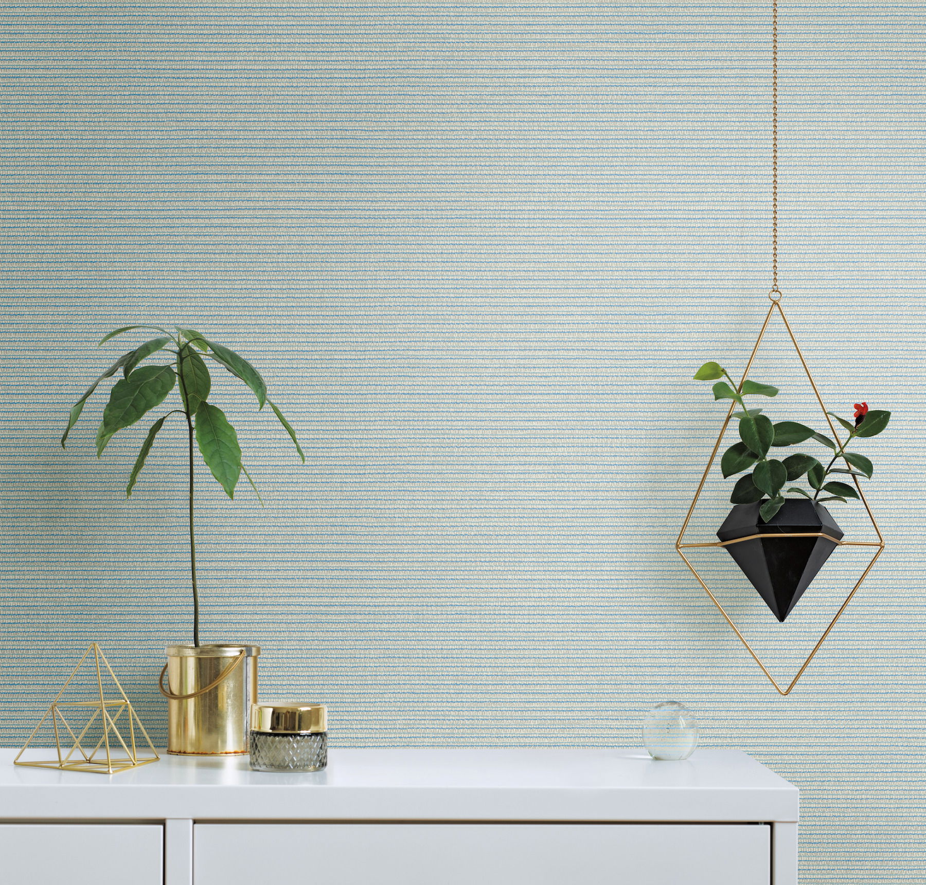 Boucle Blue Wallpaper large image 