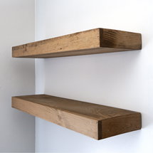 Online Designer Bedroom Arzhin Pippi Modern Floating Shelves 3 Inches Thick (Set of 2)