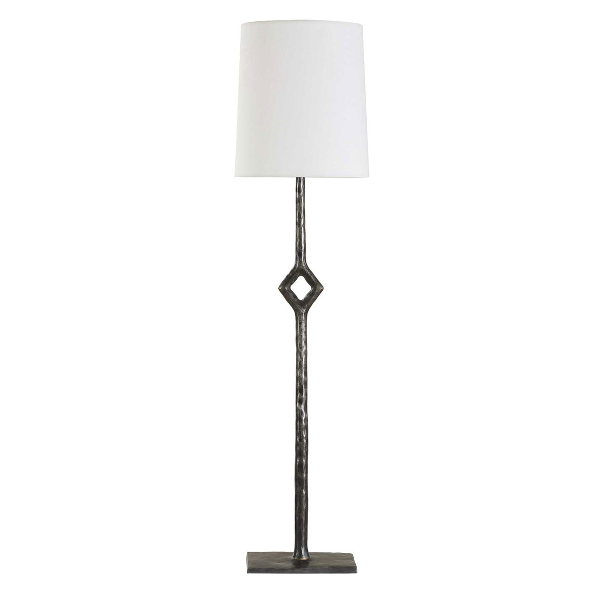 Puncture Cordless Iron Buffet Lamp, Table Lamp by Uttermost, 9" width x 36.25" height x 9" depth View 4