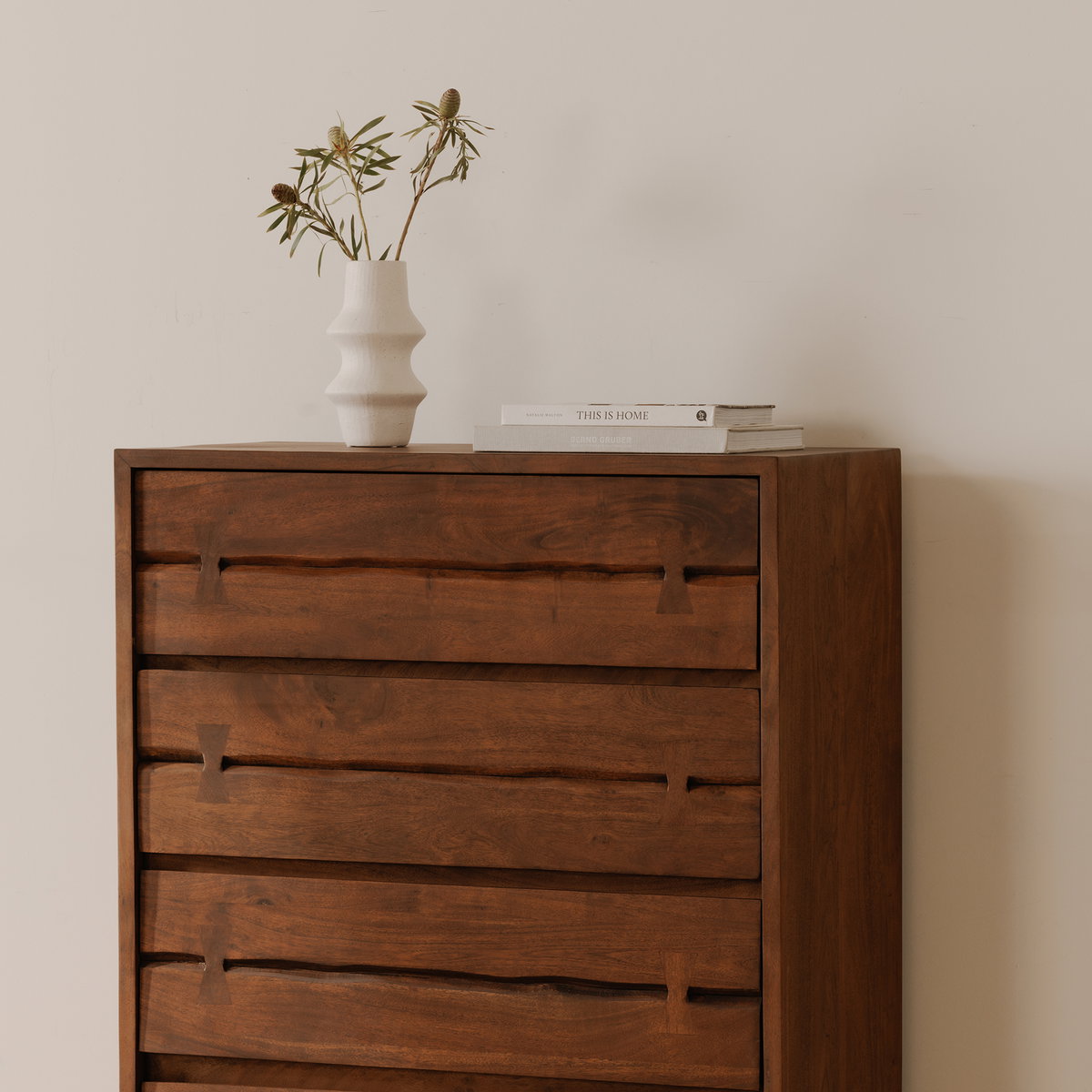 Madagascar Chest, Cabinets & Sideboard by Moe's Home, 36" width x 54" height x 18" depth View 10