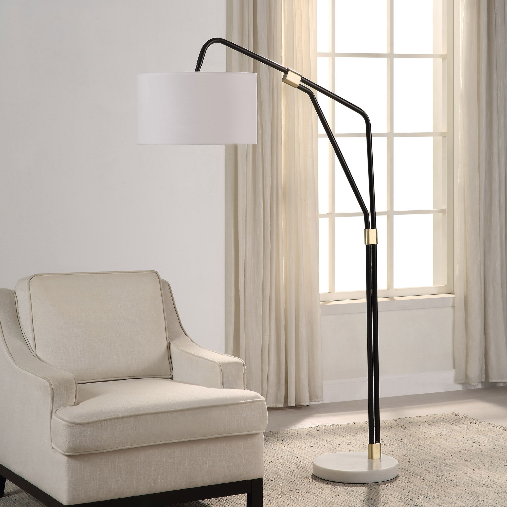 Wroxton Floor Lamp large image 