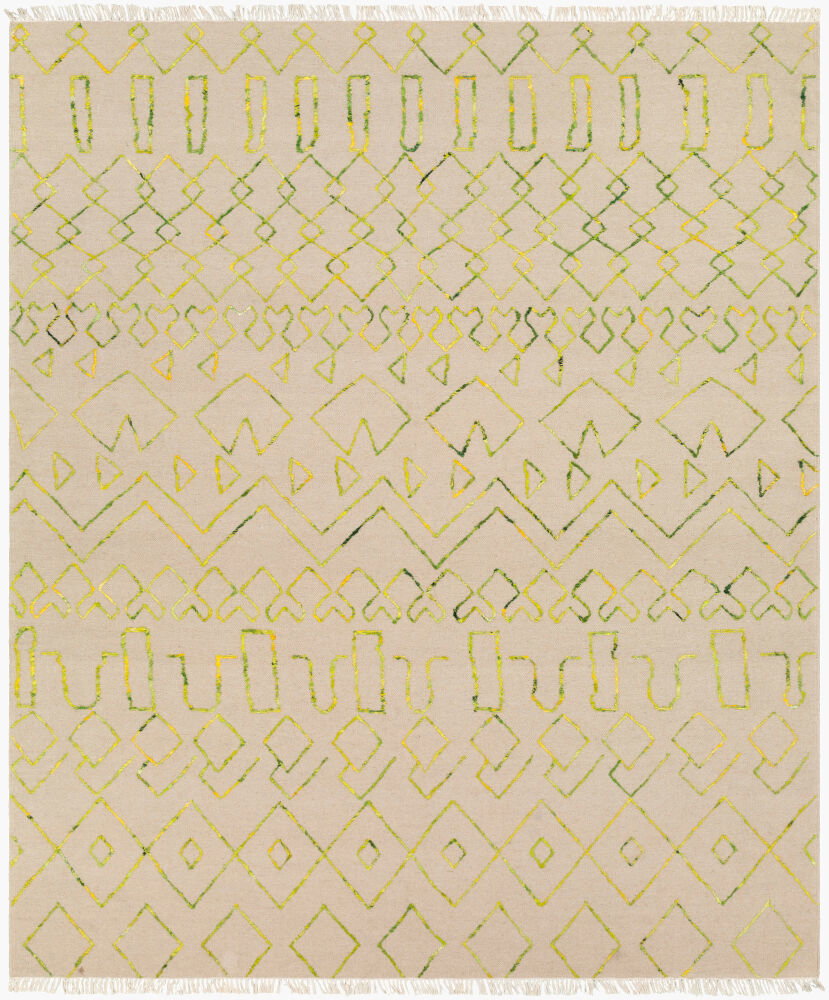 Nettie Handmade Rug, by Surya, 10' length x 8' width