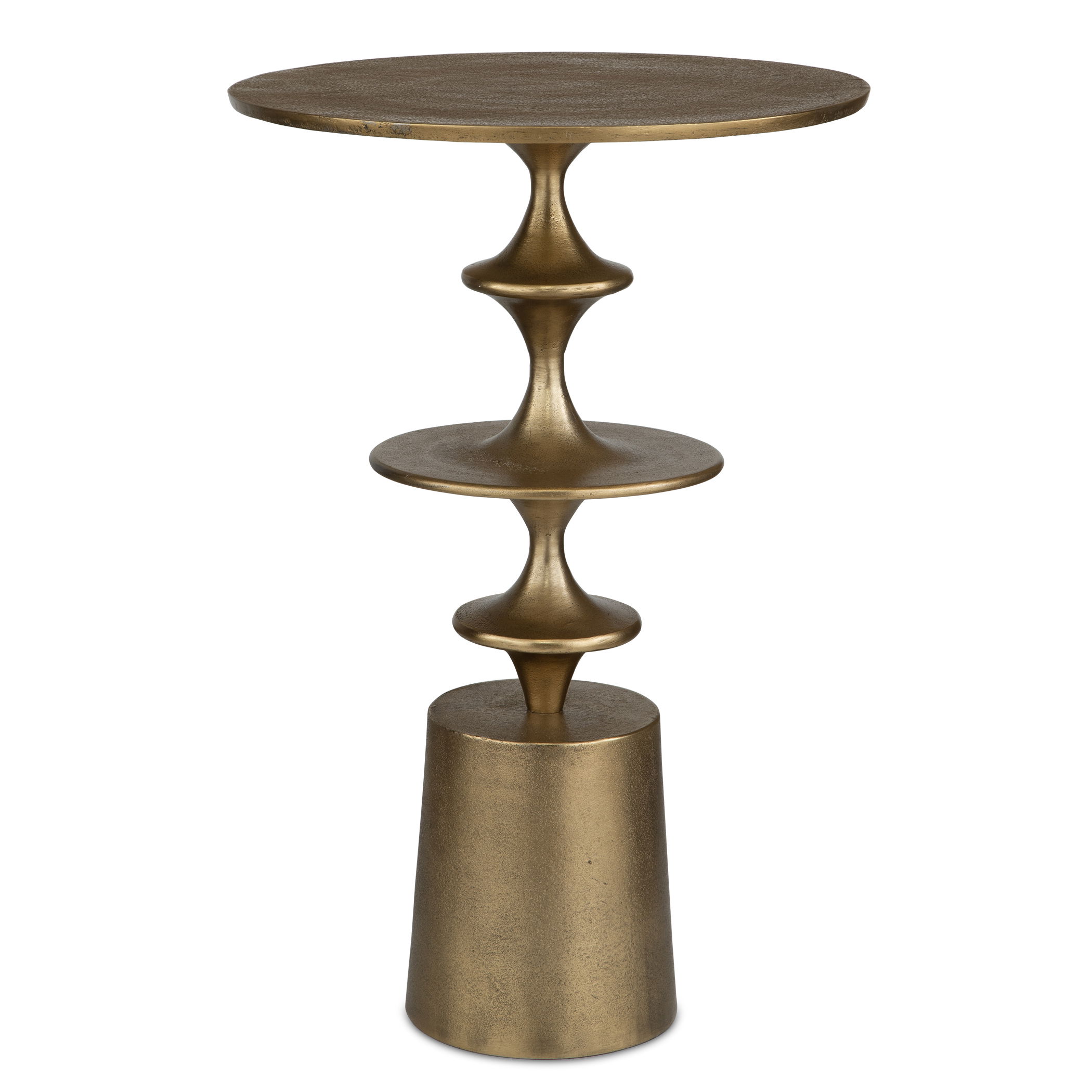 Flight Brass Accent Table large image 