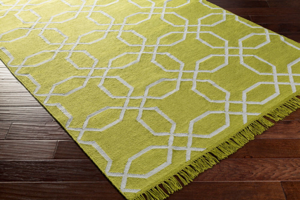 Lagoon Handmade Rug, by Surya, 5'6" length x 3'6" width