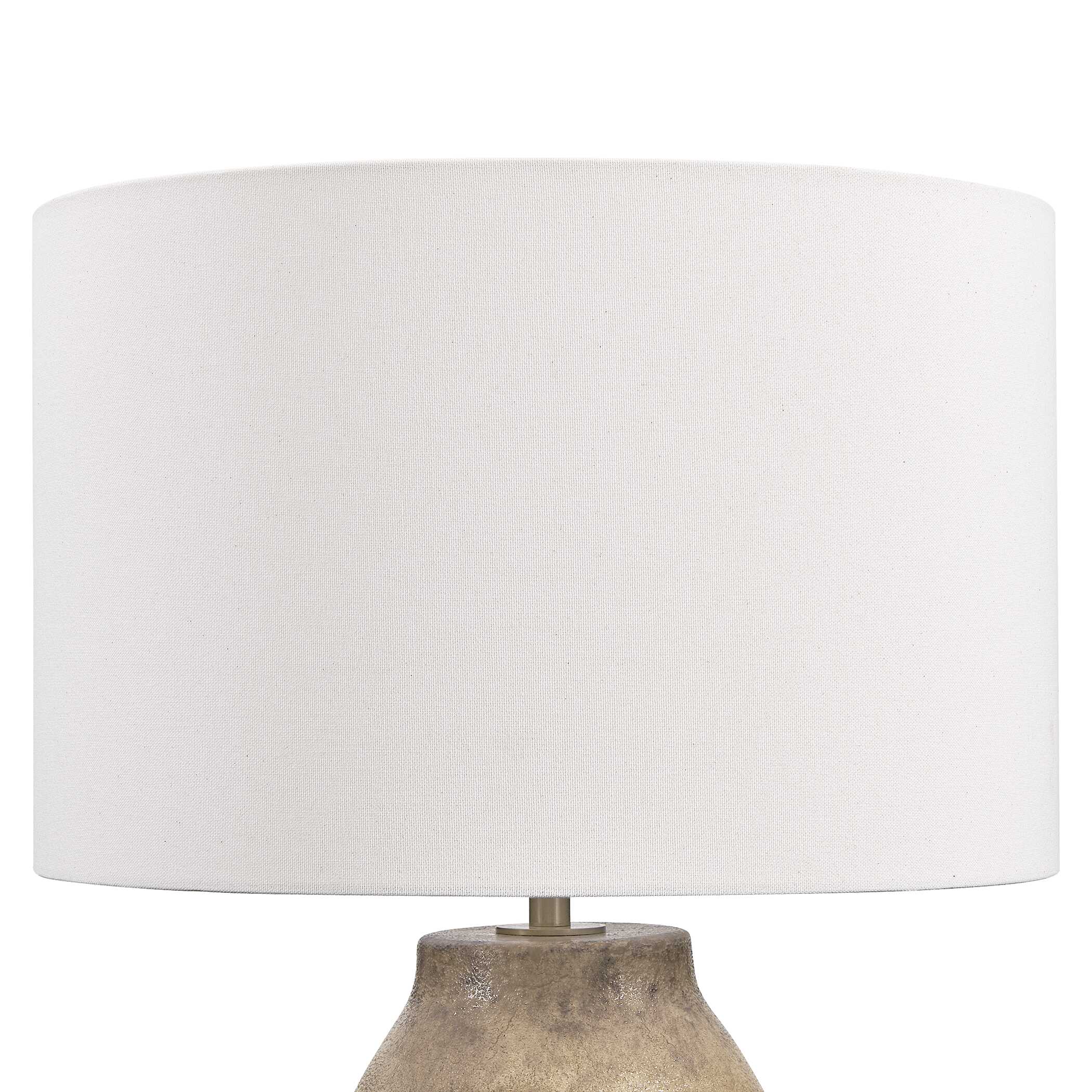 Harris Mottled Brown Table Lamp, by Uttermost, 18" width x 28.25" height x 18" depth View 5