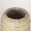 Kamli Small Beige Paper Mache Vase, by Mercana, 5" length x 5" width x 12" height thumbnail 7
