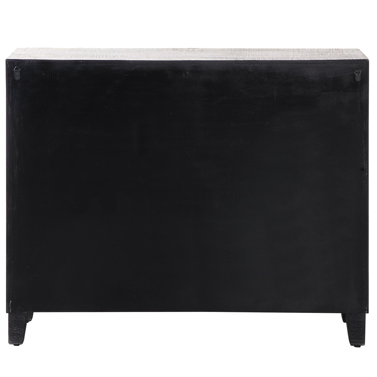 Adalind White Washed Accent Cabinet, Cabinets & Chest by Uttermost, 40" width x 31.75" height x 11" depth View 11