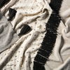 Montes Striped Gray/ Ivory Throw thumbnail 2