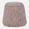 Gumdrop Confetti Chenille Ottoman, by Uttermost, 18.5" width x 17" height x 18.5" depth thumbnail 1