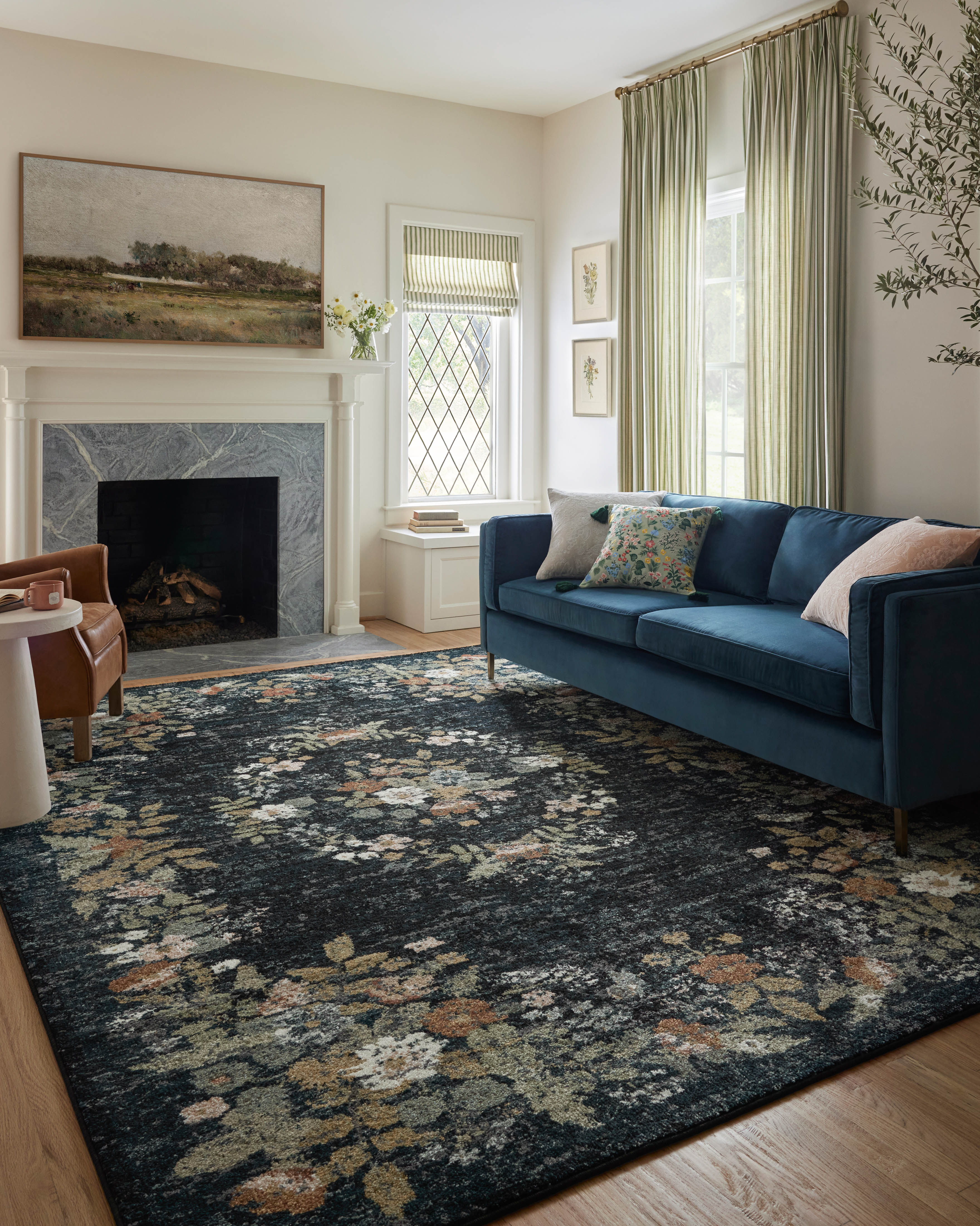 Rifle Paper Co. x Loloi Laurel Rug large image 