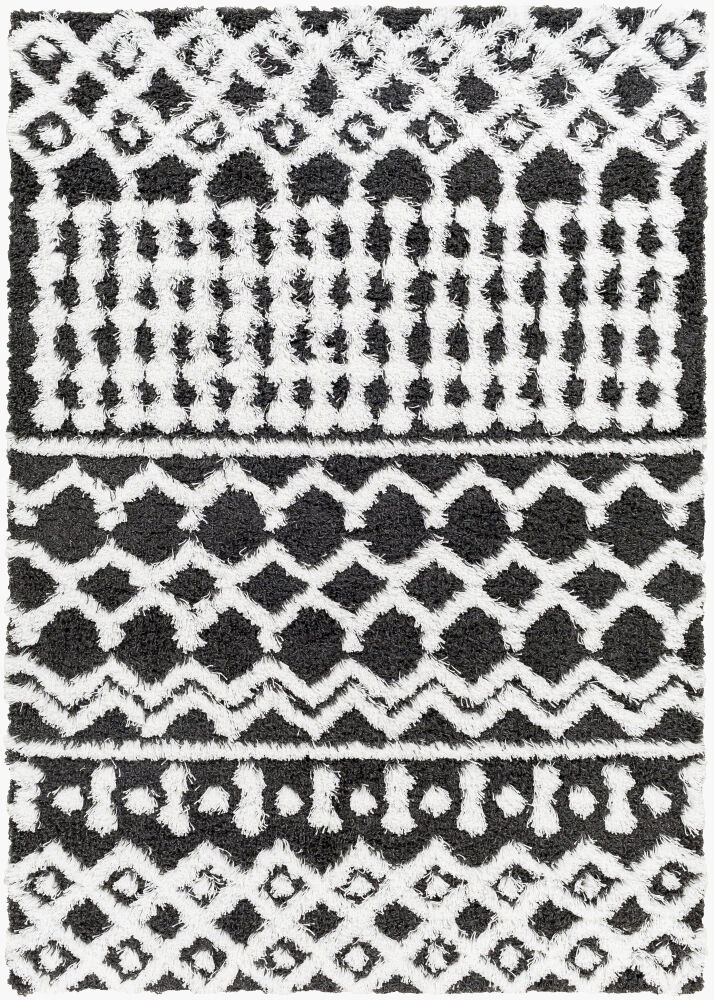 Urban Shag Machine Woven Rug, by Surya, 1'6" length x 1'6" width