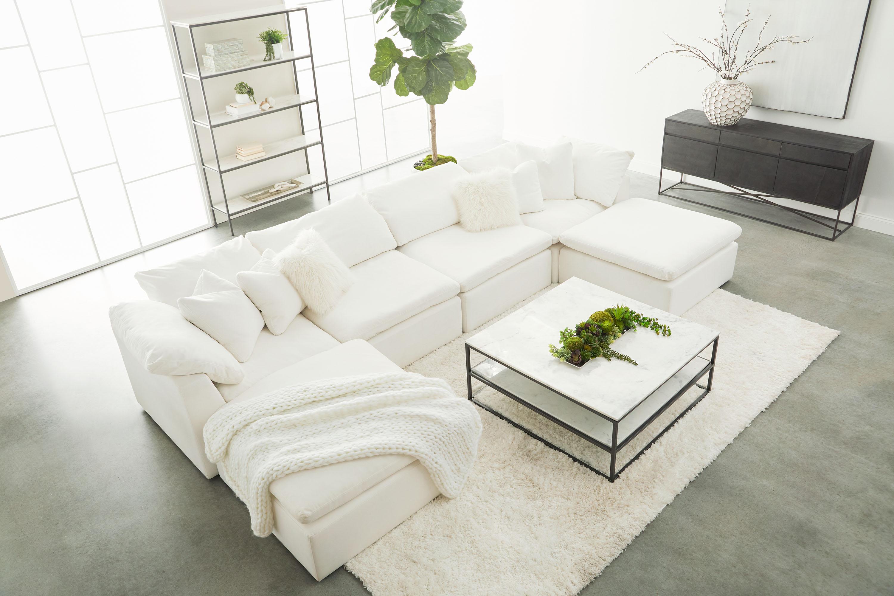 Sky Modular Ottoman, Seating by Essentials for Living, 39.5" width x 21.5" height x 39.5" depth View 13