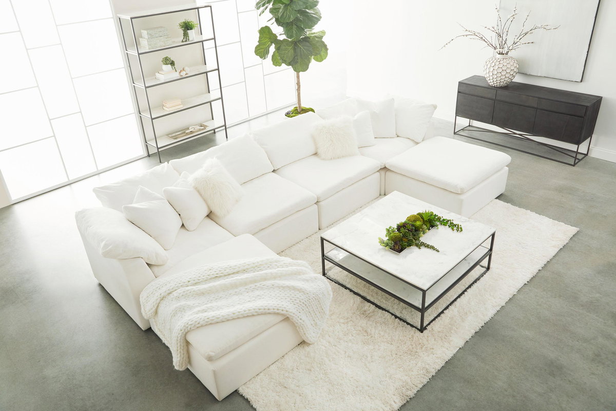 Sky Modular Ottoman, Seating by Essentials for Living, 39.5" width x 21.5" height x 39.5" depth View 13