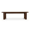 Esmond Outdoor Dining Bench Brown, Benche by Moe's Home, 64" width x 18" height x 16" depth thumbnail 1