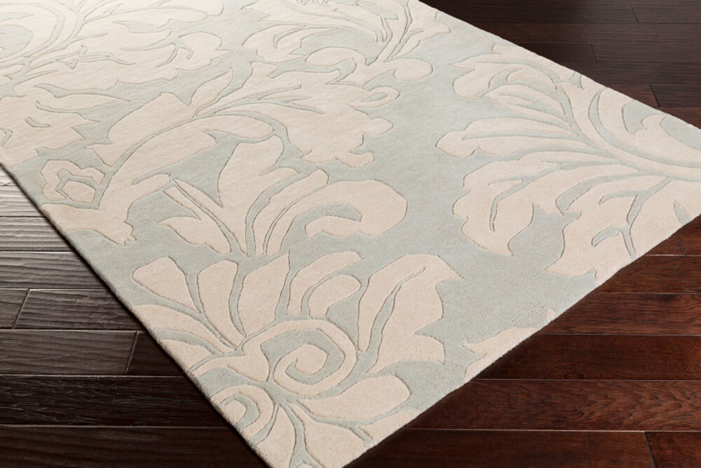 Athena Handmade Rug, by Surya, 9'9" length x 9'9" width