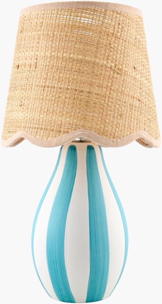Melbu Accent Table Lamp, by Surya, 8" width x 14" height