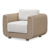 Soma Outdoor Accent Chair Natural, Outdoor Chair by Moe's Home, 3'4" width x 2'2" height x 2'11" depth thumbnail 2
