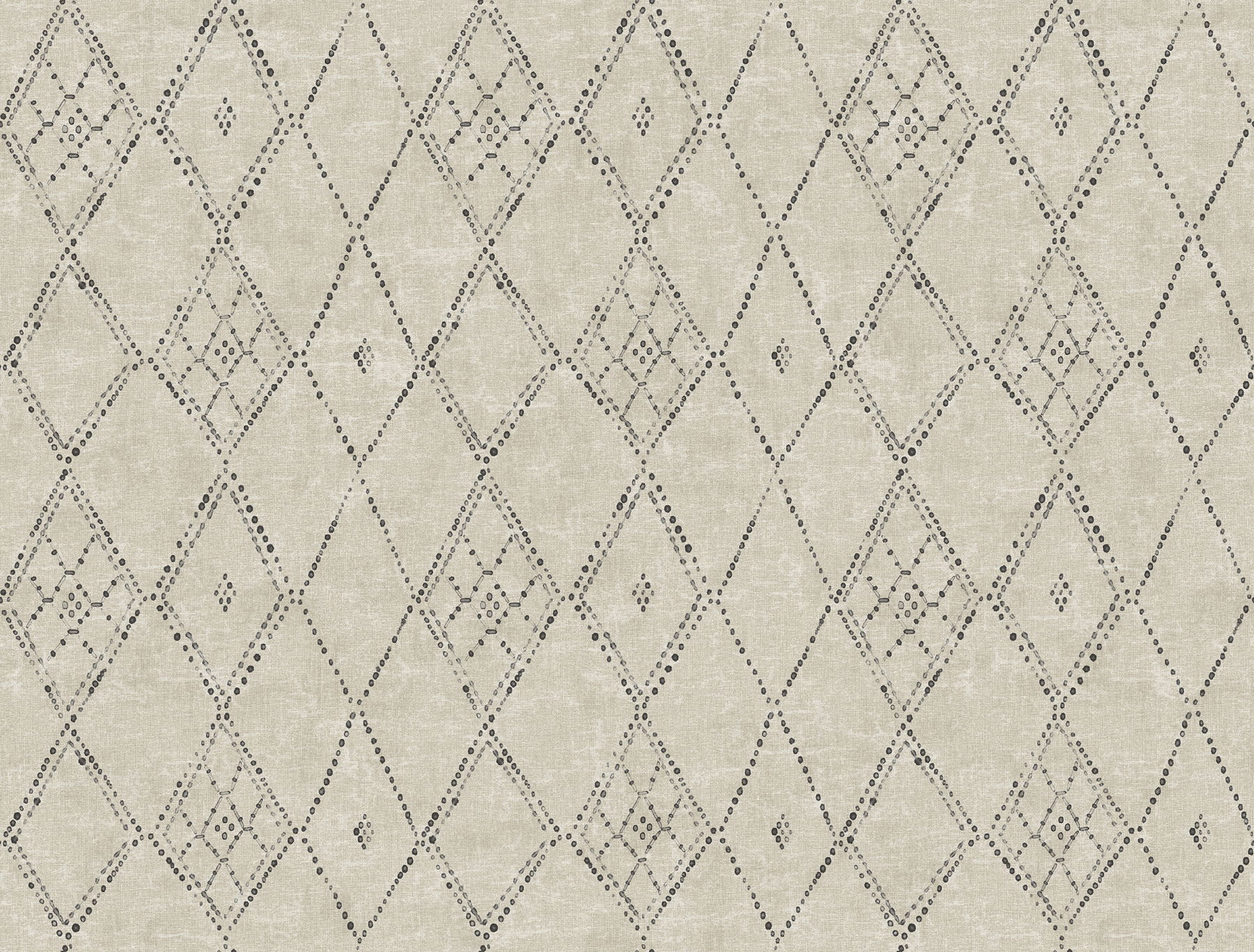 Souk Diamonds Taupe Wallpaper large image 