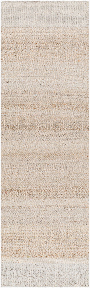 Abby Handmade Rug, by Surya, 8' length x 2'6" width
