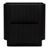 Povera Nightstand Black, by Moe's Home, 20" width x 20" height x 18" depth thumbnail 2