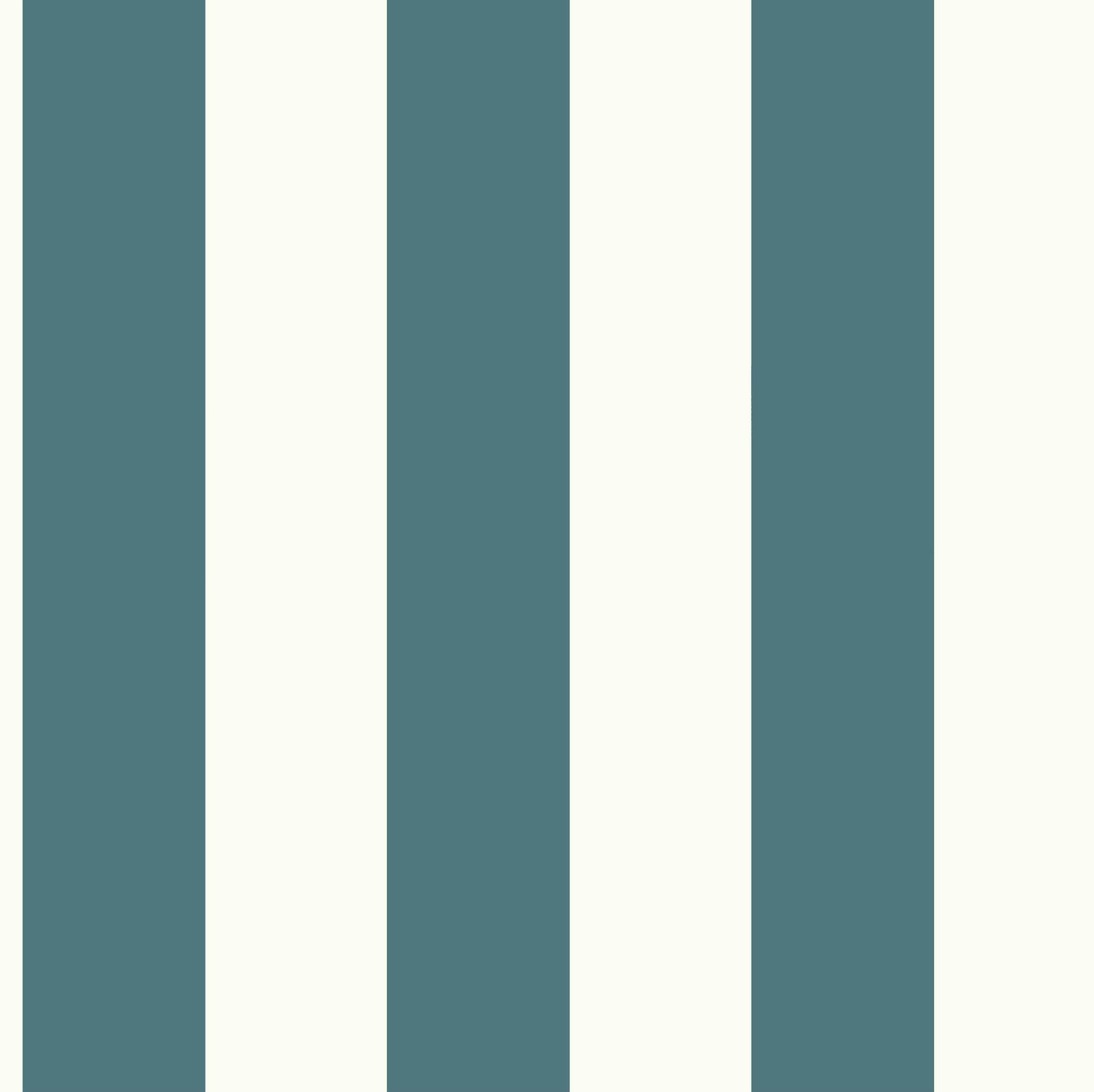 Awning Stripe Blue & White Wallpaper, by York Wall, 33' length x 1'8.5" width x 0.02" depth View 1