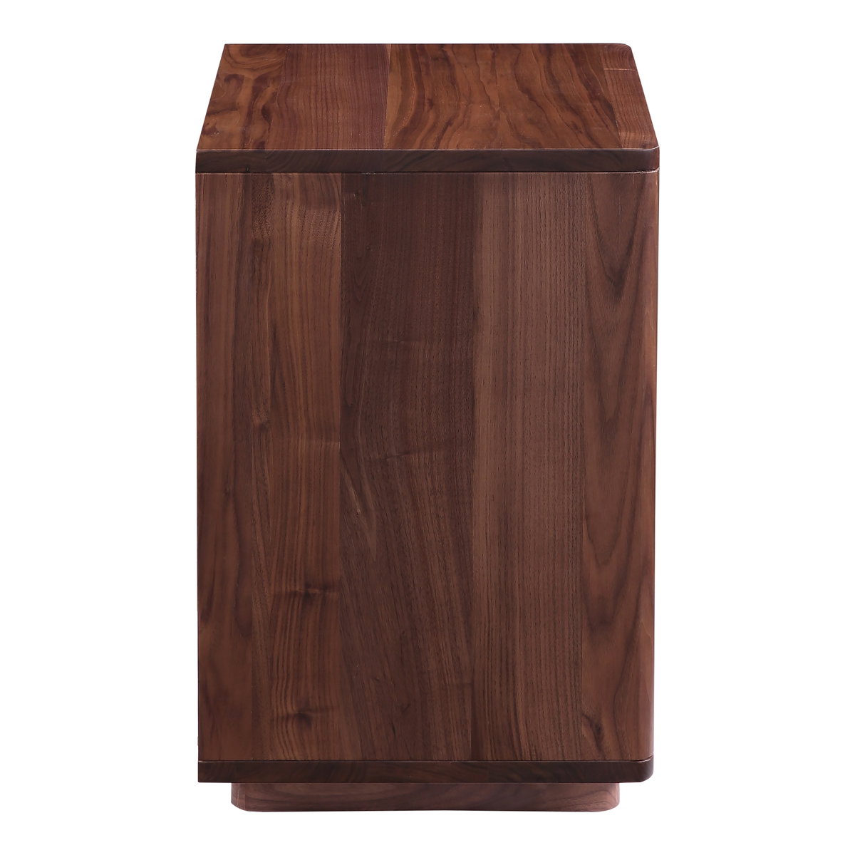 Osamu Nightstand Brown, by Moe's Home, 17" width x 24" height x 15" depth View 3