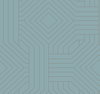 Diverging Diamonds Blue Wallpaper, by York Wall, 27' length x 2'3" width x 0.02" depth thumbnail