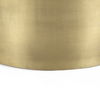 Eclipse Gold Metal Drum Base with Dark Brown Wood Top Nested Coffee Table thumbnail 13