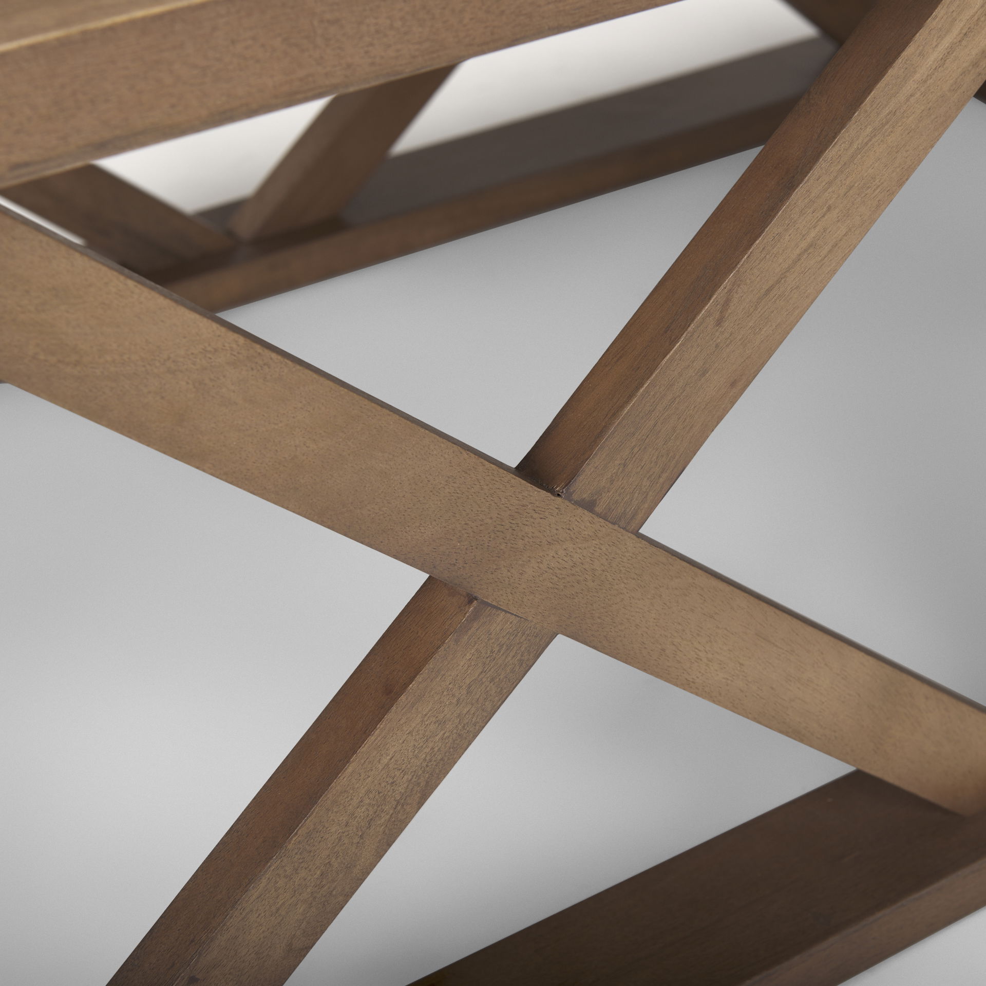 Forsey  Medium Brown Rectangle Coffee Table, by Mercana, 48" length x 28" width x 17.5" height View 6