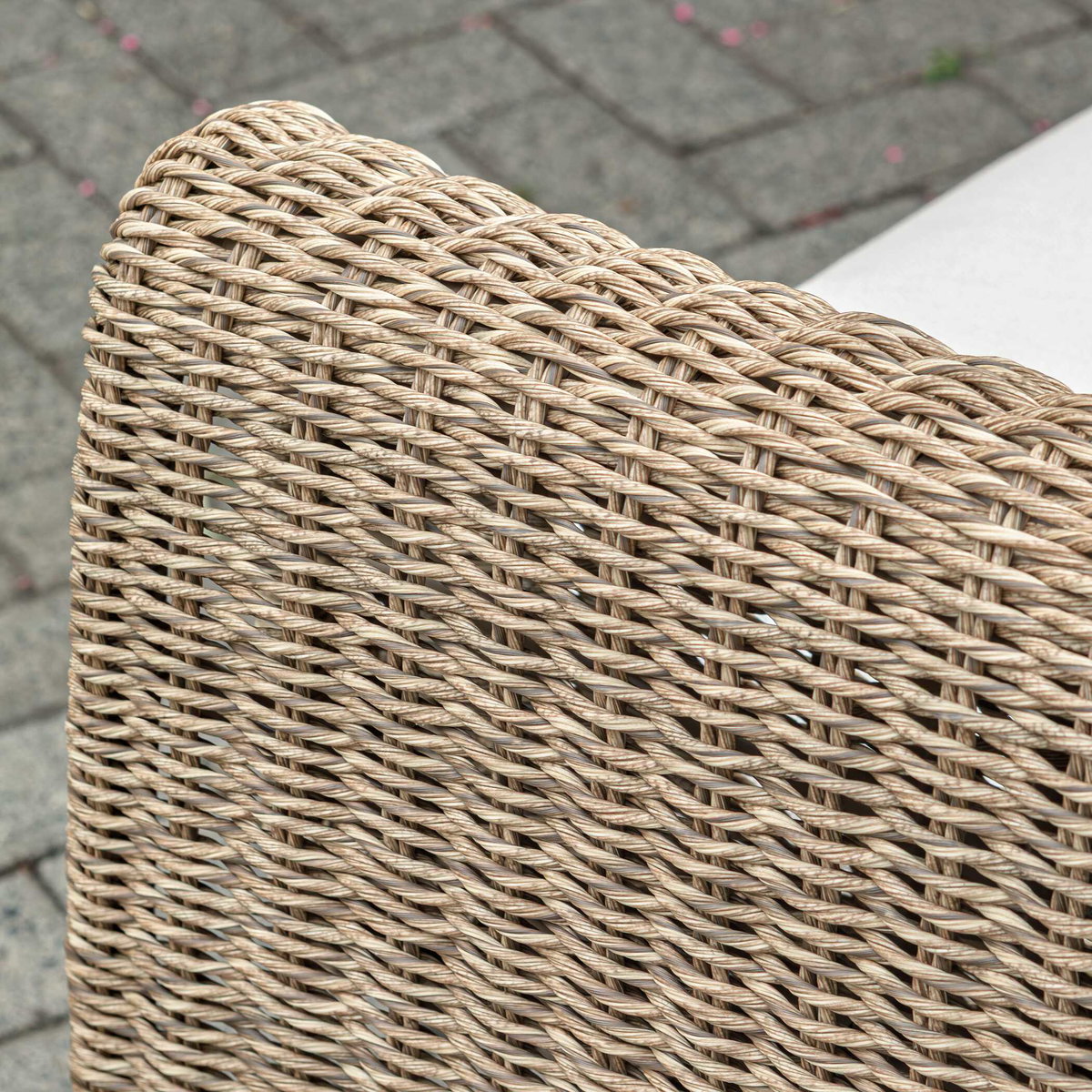 Tropic Golden Flax Outdoor Lounge Chair, Outdoor Chair by Uttermost, 2'7.2" width x 2'11" height x 3' depth View 5