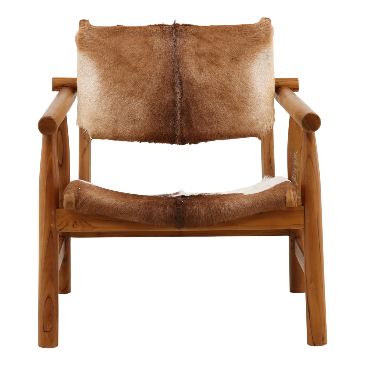 Dunbar Occasional Chair Brown, Accent Chair by Dovetail, 28.14" width x 29.5" height x 28.34" depth View 2