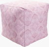 Agua Pouf, Ottoman by Surya, 18" width x 18" height thumbnail