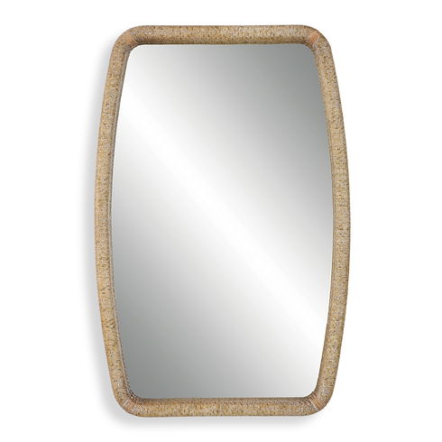 Tiki Rattan Mirror
