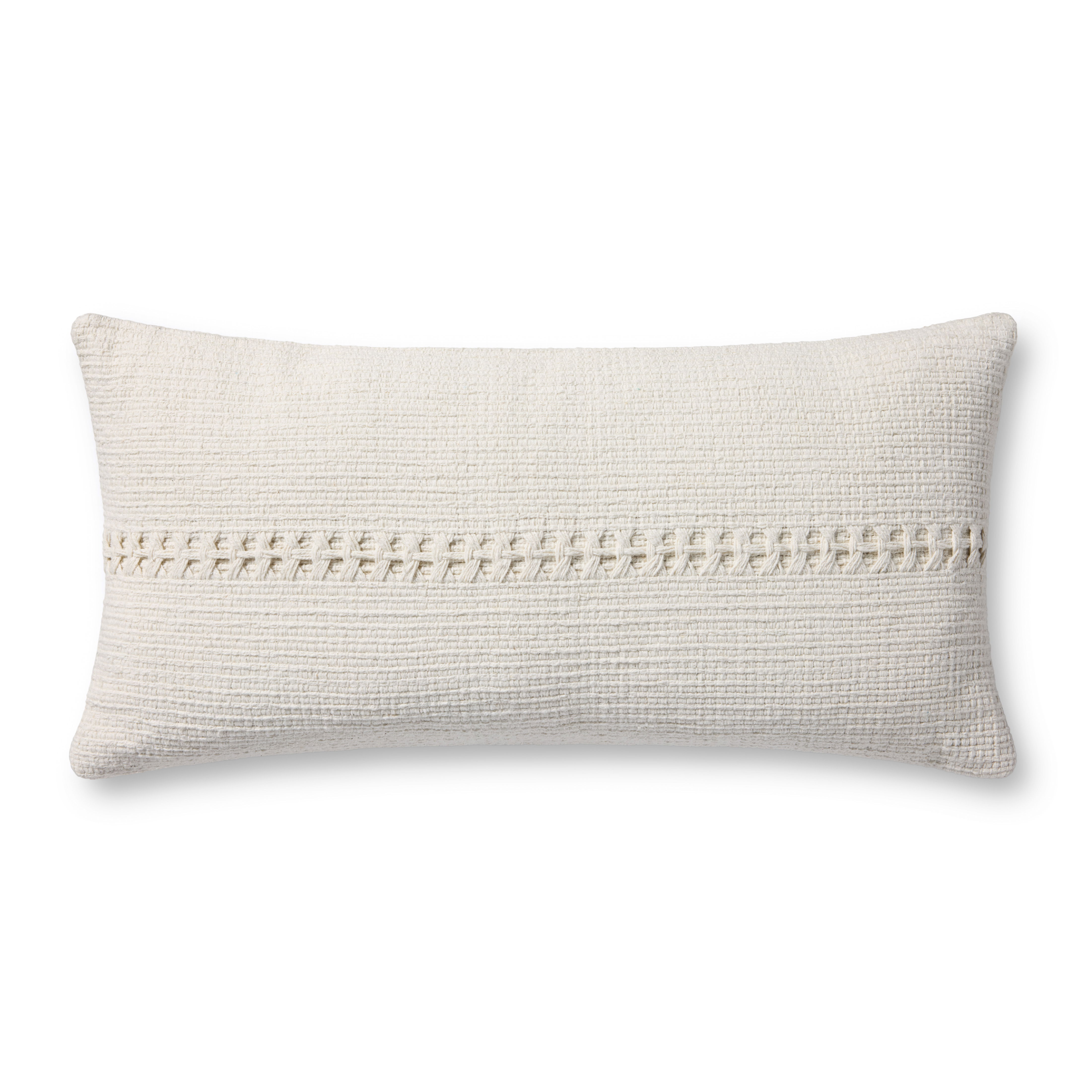 Chris Loves Julia x Loloi Harvey, Decorative Pillow, 12" length x 27" width View 1