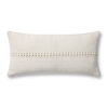 Chris Loves Julia x Loloi Harvey, Decorative Pillow, 12" length x 27" width thumbnail 1