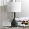 Essex Green Glass Table Lamp, by Uttermost, 1'3" width x 2'3.25" height x 1'3" depth thumbnail 4