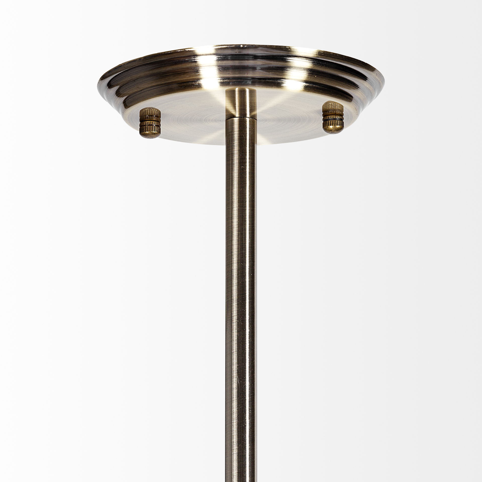 Desousa II (33.9'L x 8.8'W x 28'H) Champagne Metal Multi-Arm Three Light Chandelier large image 