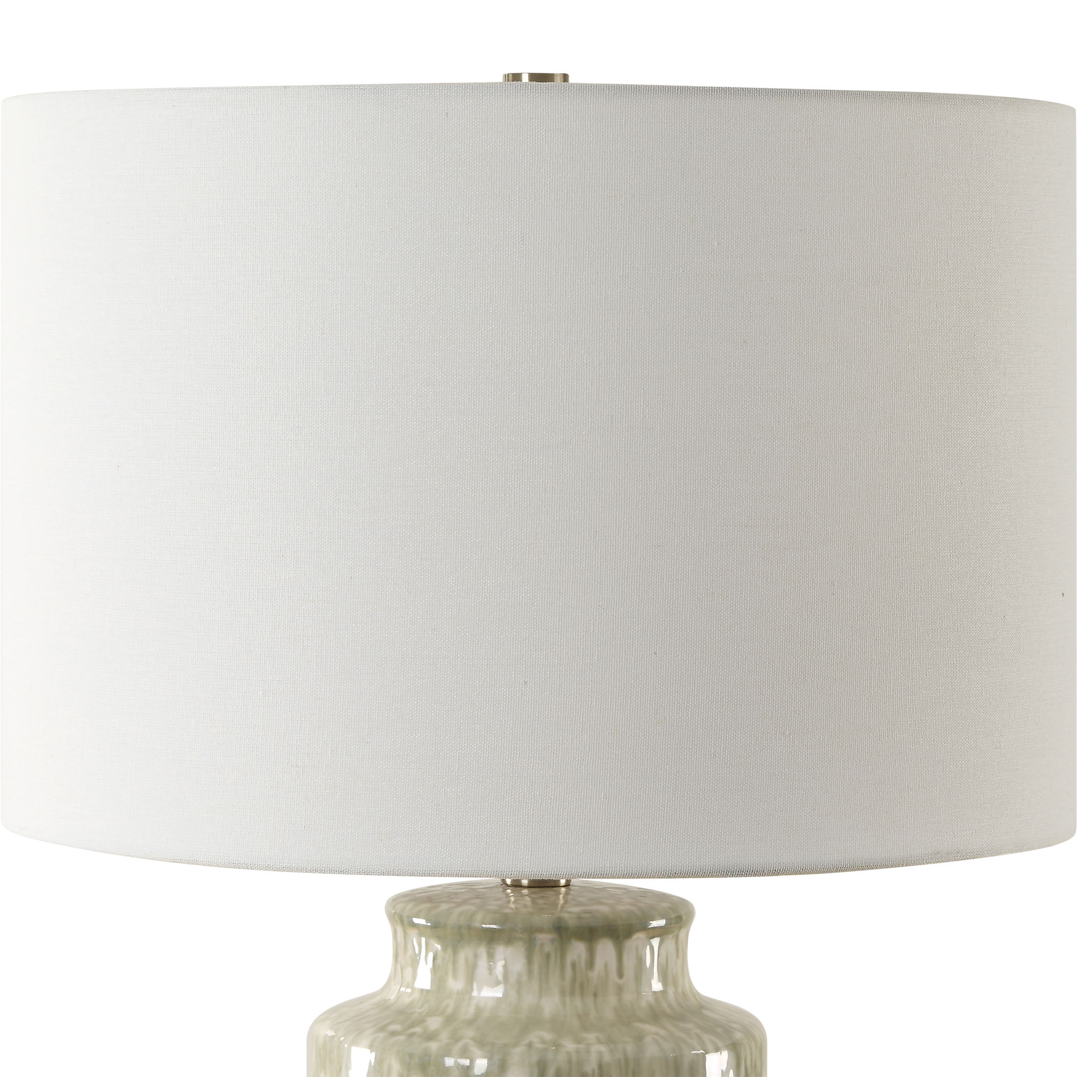 Laurel Sage Ceramic Table Lamp large image 